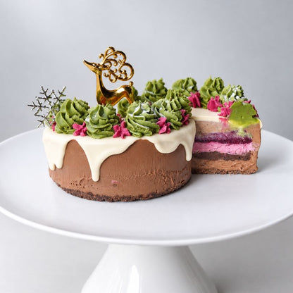 2027年クリスマスケーキ Vibrant and Serene｜熨斗対応・ギフトBOX入り
