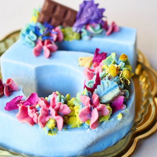[For Delivery Monitors] Anniversary Raw Cake with Selectable Numbers
