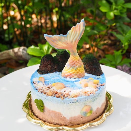 【6月21日ご予約開始】ハワイアンなチョコチップミントケーキ"Summer Vacation!"｜熨斗対応・ギフトBOX入り
