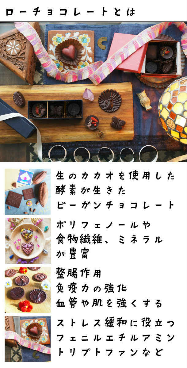 カカオの健康成分が詰まった滋賀県彦根のチョコレート専門店ハレトケトが作る小麦粉不使用・乳製品不使用のローケーキ