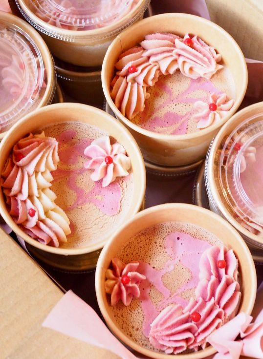 [Value] Melting ice cream cake style! Family pack raw cupcake &lt;casual decoration type&gt; [Vegan (no dairy products or eggs)/Gluten-free (no flour)]