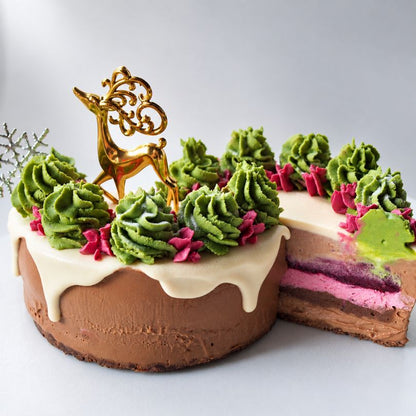 2027年クリスマスケーキ Vibrant and Serene｜熨斗対応・ギフトBOX入り