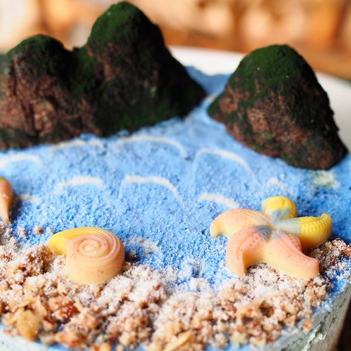 ハワイやマーメイドなどの海が好きな人のバースデーケーキにぴったり！オーガニックカカオを使用したポリフェノールたっぷりロースイーツのオンラインショップ