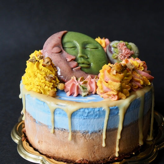 [Melt-in-your-mouth! New texture cake] "Samatwa" praying for peace in the world Raw cake featured in the magazine "Veggy" [Chocolate included] [Vegan (no dairy products or eggs), Gluten-free (no flour)]