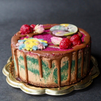 [Melt-in-your-mouth! New texture cake] “Miracle” superfood raw chocolate cake [Chocolate included] [Vegan (no dairy products or eggs), gluten-free (no flour)]