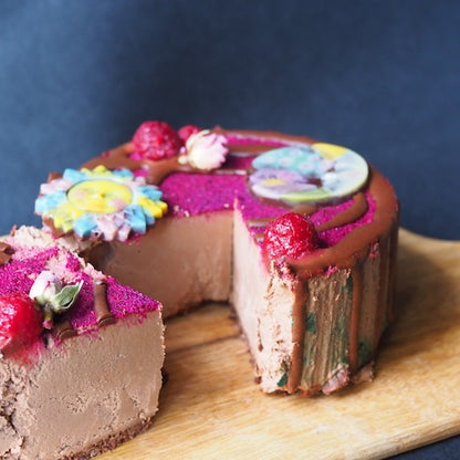 [Melt-in-your-mouth! New texture cake] “Miracle” superfood raw chocolate cake [Chocolate included] [Vegan (no dairy products or eggs), gluten-free (no flour)]