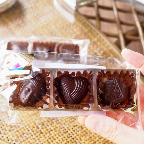 滋賀県彦根市の城下町に位置する足軽屋敷のヴィーガンカフェハレトケト人気のローチョコレートはオーガニックカカオを使用
