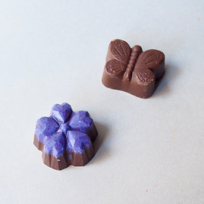 ラベンダー香るローチョコレートギフトBOX／手提げ袋付き