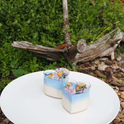 [Summer limited cool ice cream cake style] Limited time only! Hawaiian chocolate chip mint cheesecake "Summer Vacation!" [Vegan (no dairy products or eggs), gluten-free (no flour)]