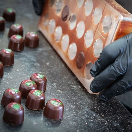 【法人プラン】お取引先へのご挨拶にオリジナルチョコレートギフト 10件分【オーダーメイド】