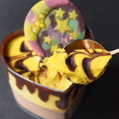 Autumn Limited Edition! Pumpkin and Chocolate Mousse Raw Cake | Gift Box Included