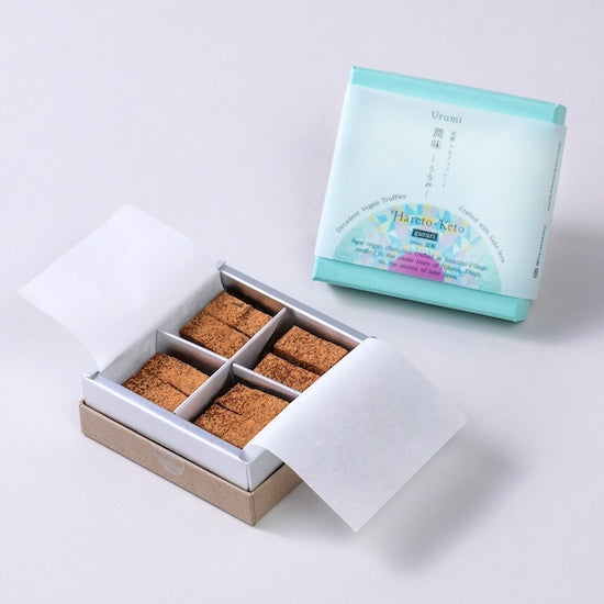 Shiga souvenirs | Fermented vegan raw chocolate "Urumi" ~Urumi~ [Vegan (no dairy products or eggs)/Gluten-free (no flour)/Nut-free]