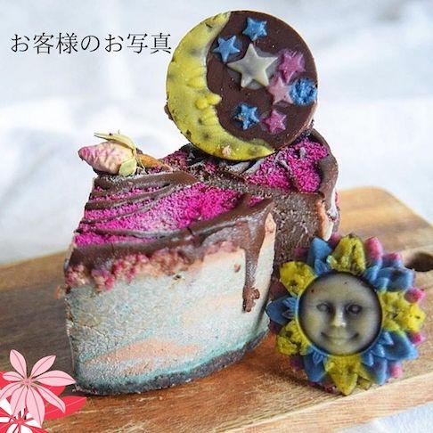 オーガニックでエシカルなカカオを使用したヴィーガンローケーキ