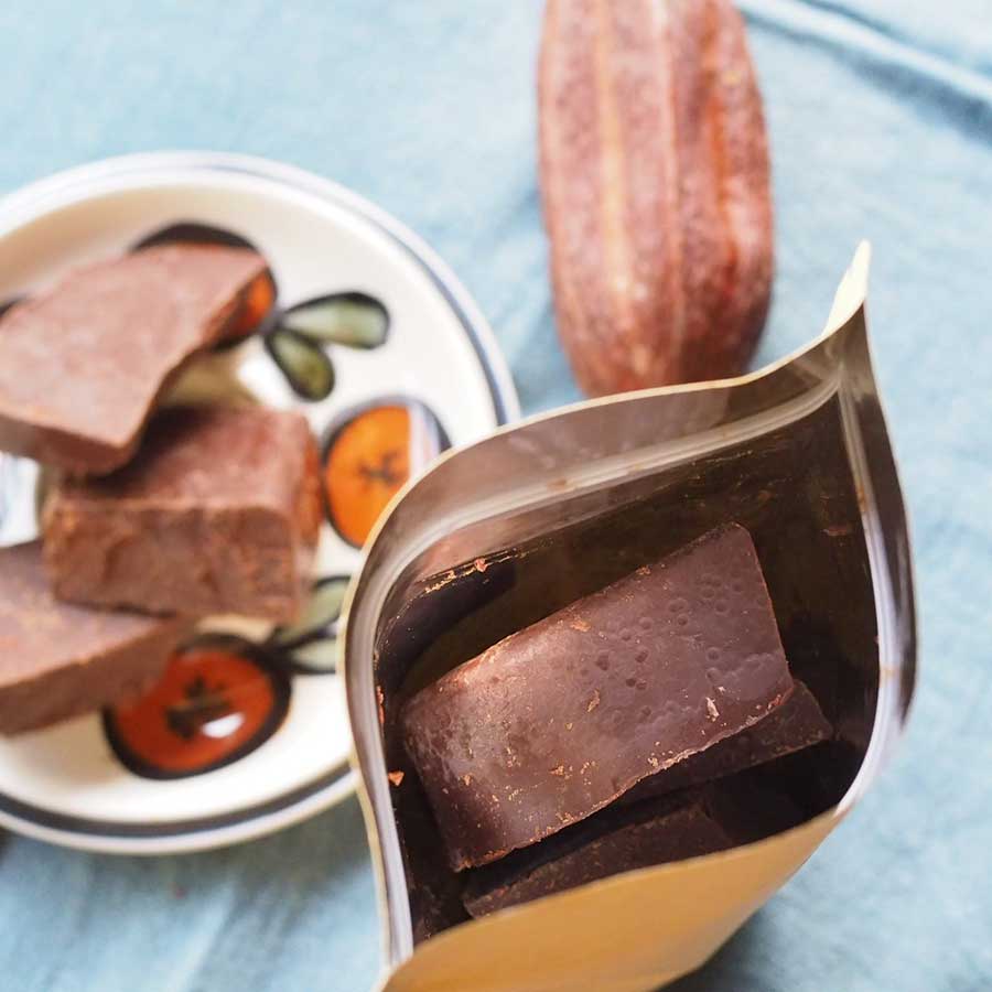 乳製品不使用のオーガニック生カカオでローチョコレートを自宅で手作りできる製菓用品