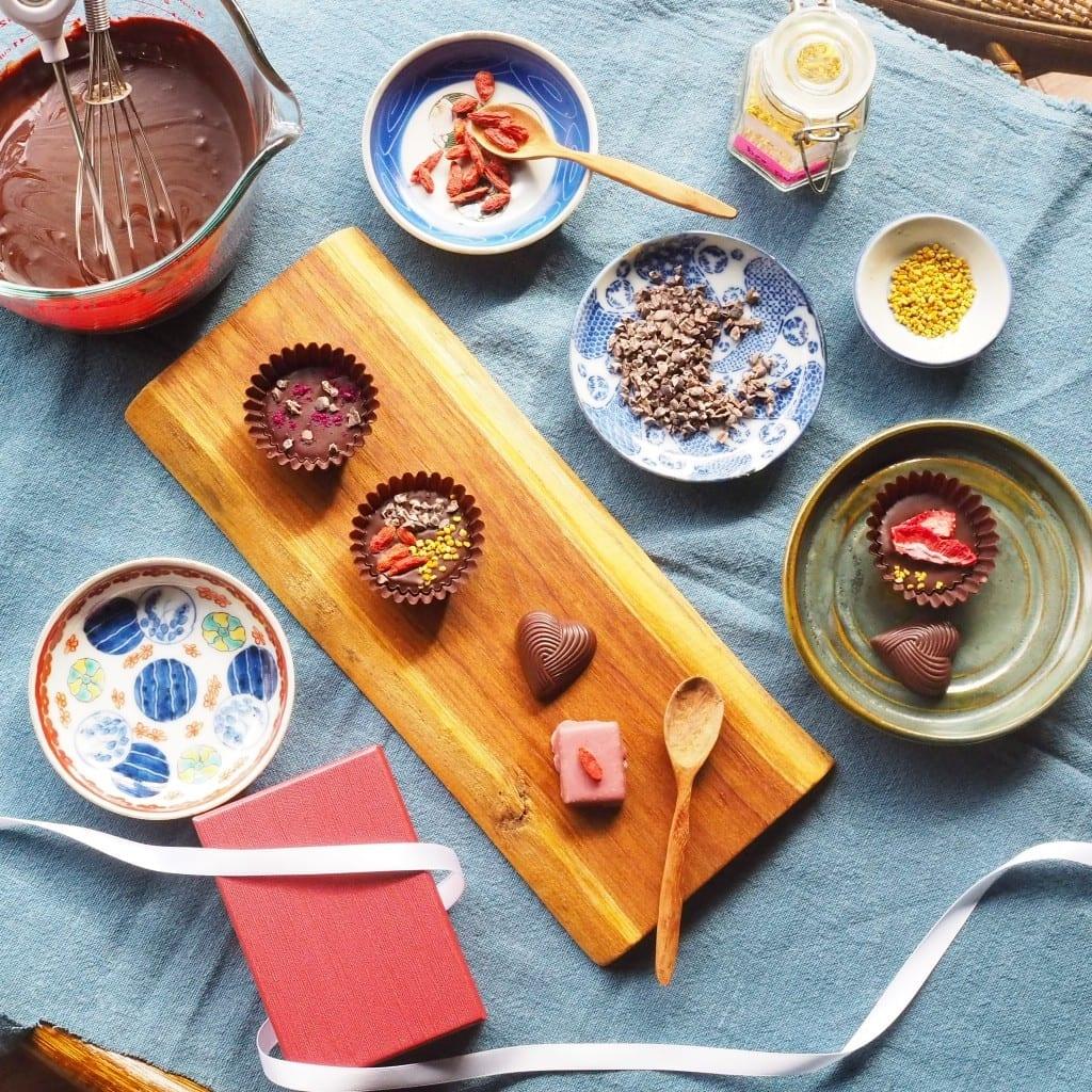 バレンタインの手作りチョコに本格オーガニックカカオを使用。健康食品としてもおすすめ