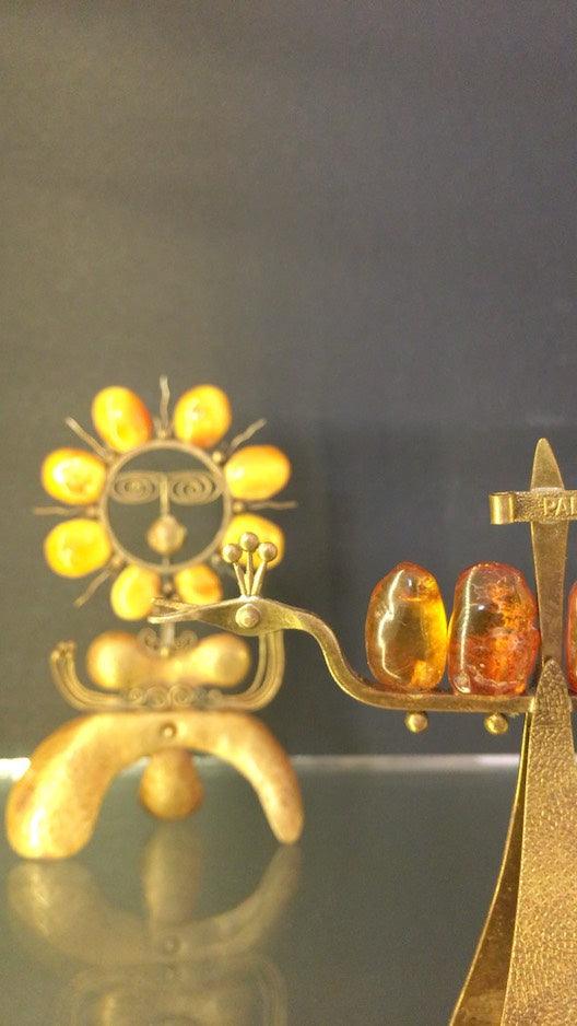 リトアニアの琥珀ピアスと草木染めコットン巾着【ヴィーガン】 - ロースイーツ通販サイト ハレトケト