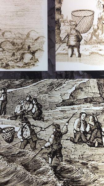 リトアニアの琥珀ピアスと草木染めコットン巾着【ヴィーガン】 - ロースイーツ通販サイト ハレトケト