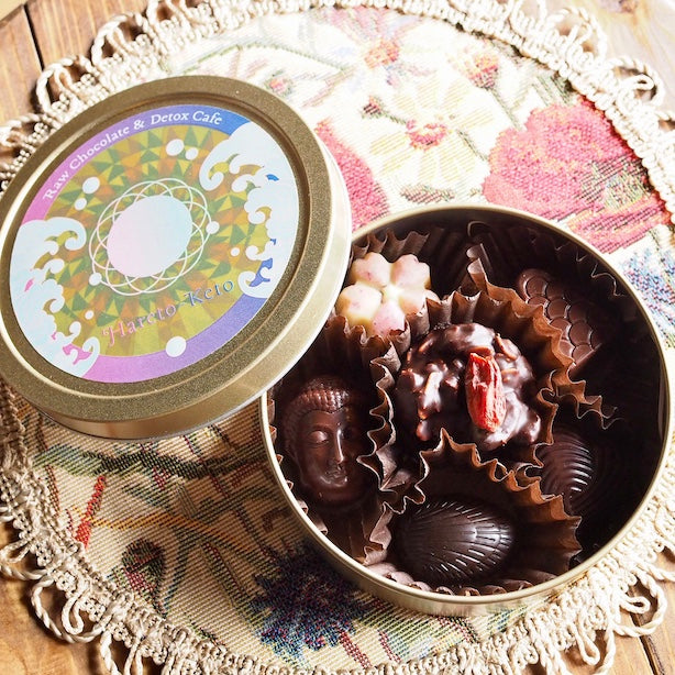 手作業で作られたヴィーガンチョコレート。滋賀県彦根の足軽屋敷でローチョコレート（生チョコレート）を作るHareto-Ketoの通販サイト