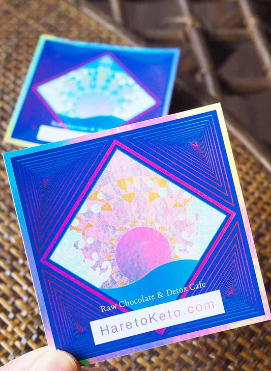 ご利益がありそうなHareto-Ketoオリジナルステッカー